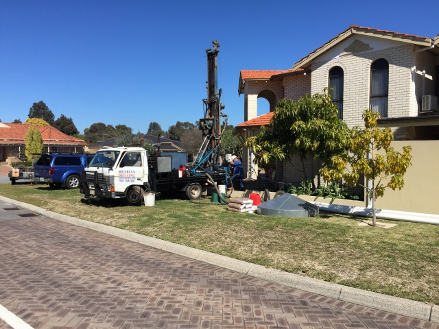 Bore Water Drilling Perth Converting well to Submersible Dianella