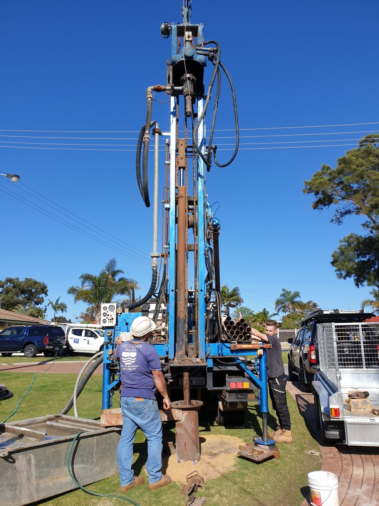 Drilling New Water Bore Beldon